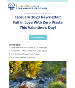 February 2023 Newsletter: Fall in Love With Zero Waste This Valentine’s Day!