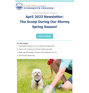 April 2023 Newsletter: The Scoop During Our Stormy Spring Season!