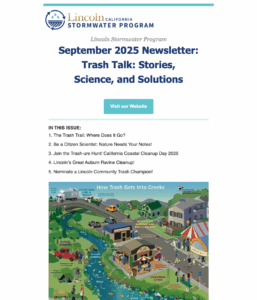 September 2025 Newsletter: Trash Talk: Stories, Science, and Solutions